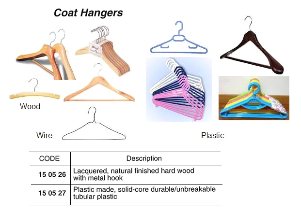 HANGER COAT PLASTIC