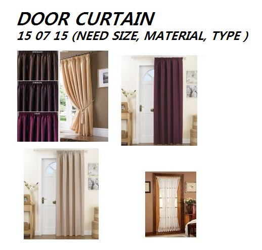 CURTAIN DOOR WITH FURTHER, DETAIL