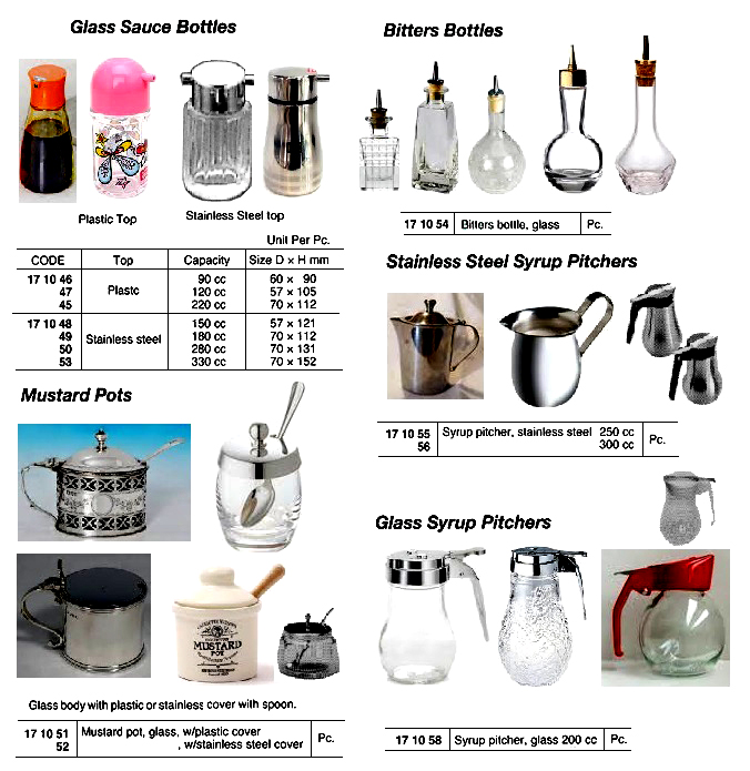 MUSTARD POT GLASS, WITH PLASTIC COVER