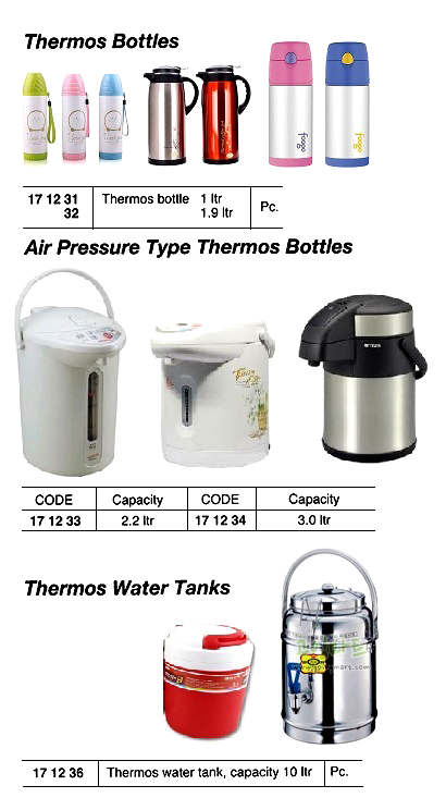 THERMOS BOTTLE 1.0LTR