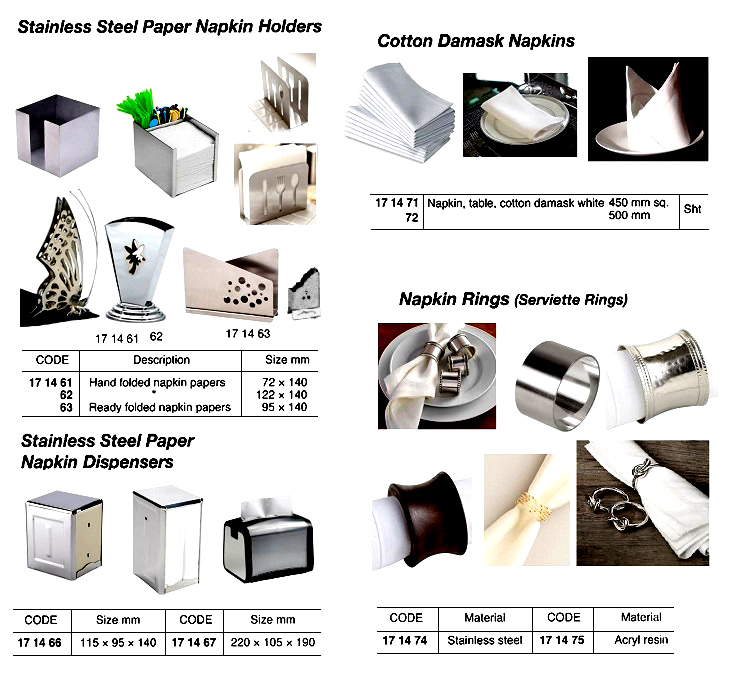 TABLE NAPKIN COTTON DAMASK, WHITE 450MM SQUARE