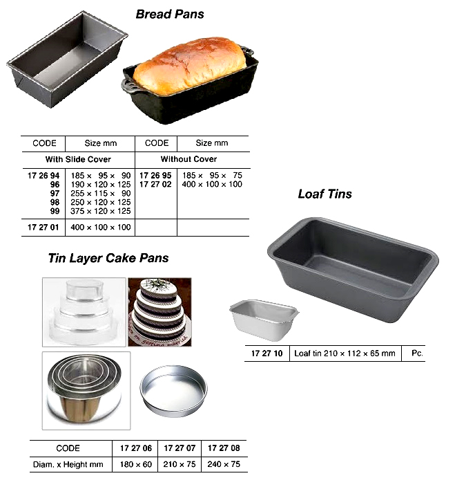 CAKE PAN LAYER TIN 180MM DIAM