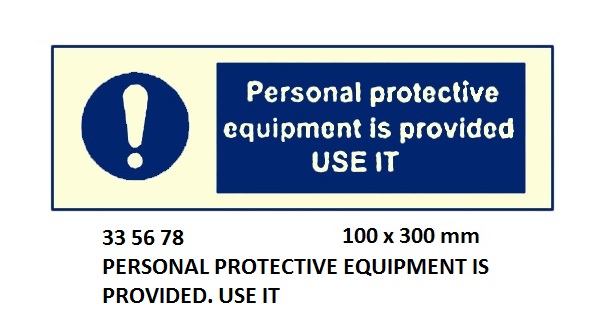 SIGN WHITE VINYL SELF ADHESIVE, #5678 100X300MM PERSONAL