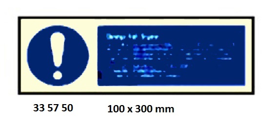 SIGN GALLEY SLICING MACHINE, #5750GM 100X300MM