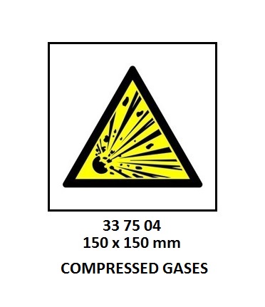 SIGN WHITE VINYL SELF ADHESIVE, #7504 150X150MM EXPLOSION