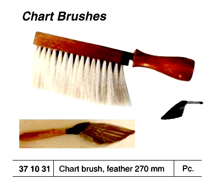 CHART BRUSH FEATHER 270MM