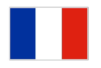 FLAG NATIONAL 2`X 3` BUNTING, FRANCE