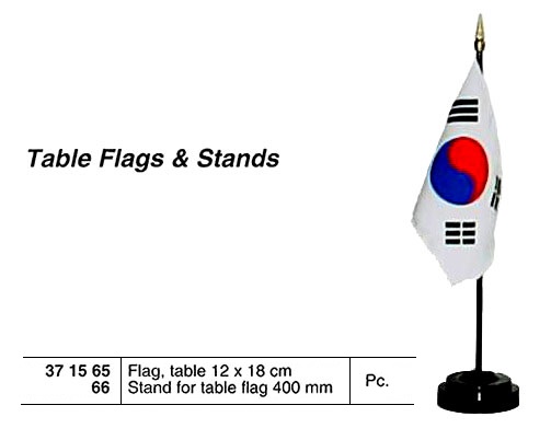 FLAG TABLE 12X18CM