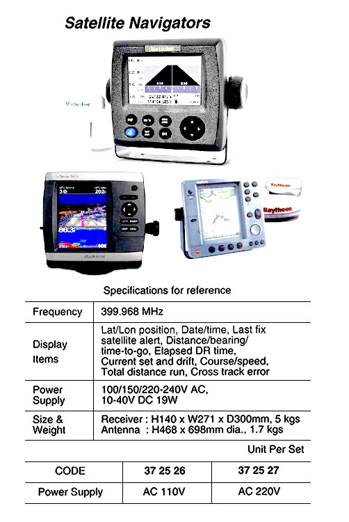 SATELLITE NAVIGATOR AC110V