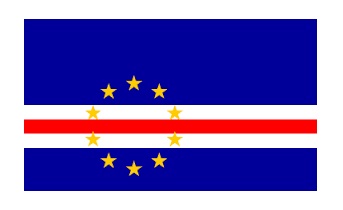 FLAG REGIONAL 3`X 4` BUNTING, CAPE VERDE