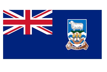 FLAG REGIONAL 2`X 3` BUNTING, FALKLAND ISLANDS