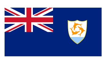 FLAG REGIONAL 3`X 4` BUNTING, ANGUILLA