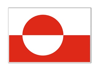 FLAG REGIONAL 3`X 4` BUNTING, GREENLAND