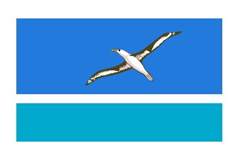 FLAG REGIONAL 3`X 4` BUNTING, MIDWAY ISLANDS(ATOLL)