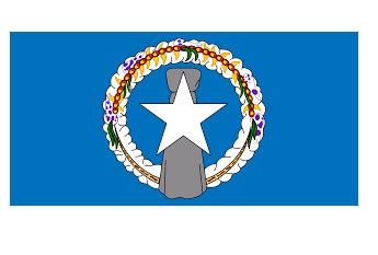 FLAG REGIONAL 3`X 4` BUNTING, NORTHERN MARIANAS