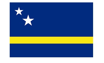 FLAG REGIONAL 4`X 6` BUNTING, CURACAO