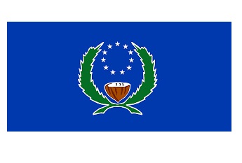 FLAG REGIONAL 4`X 6` BUNTING, POHNPEI