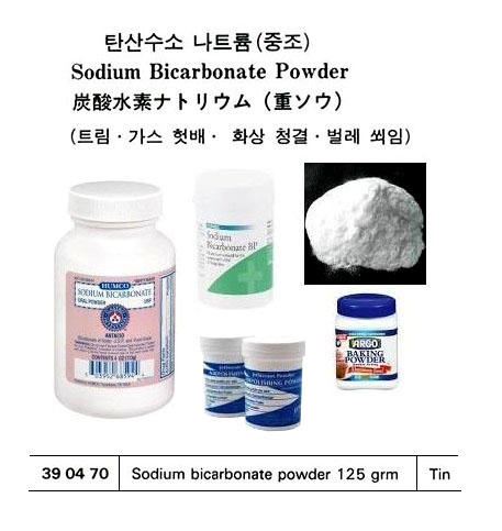 SODIUM BICARBONATE POWDER, 125GRM