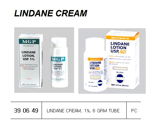 LINDANE CREAM 1% 6GRM TUBE