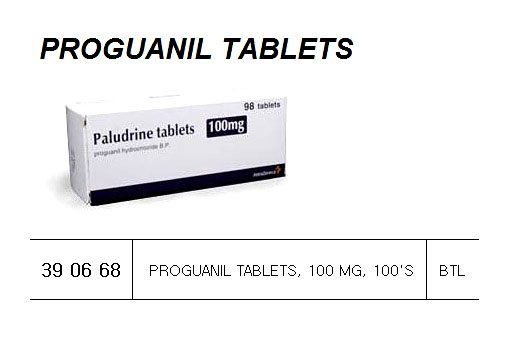 PROGUANIL TALBET 100MG 100`S