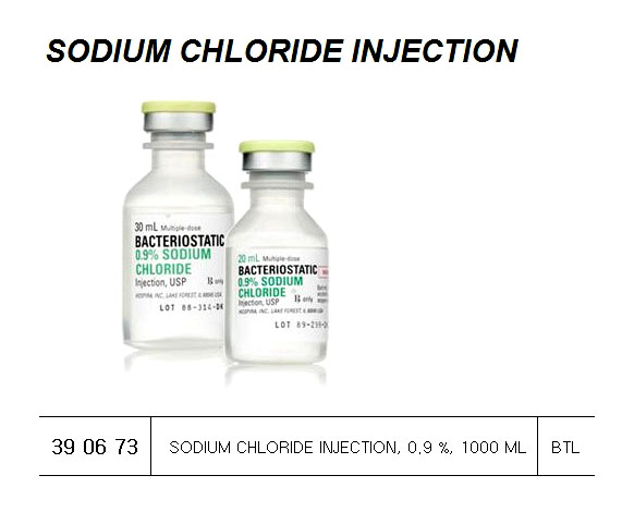 SODIUM CHLORIDE INJECTION, 0.9% 1000ML