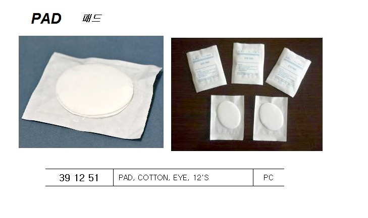 PAD COTTON EYE 12`S