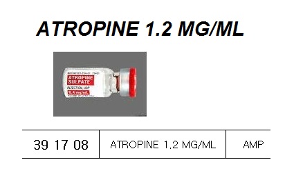 ATROPINE AMPOULE 1.2 MG/ML