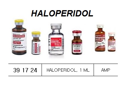 HALOPERIDOL AMPOULE, 1 ML = 5 MG