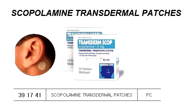 SCOPOLAMIN TRANSDERMAL, PATCH