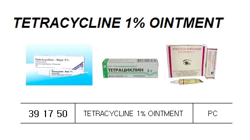 TETRACYCLINE 1% OINTMENT 5G