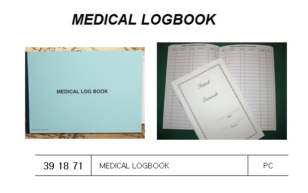 MEDICAL LOG BOOK