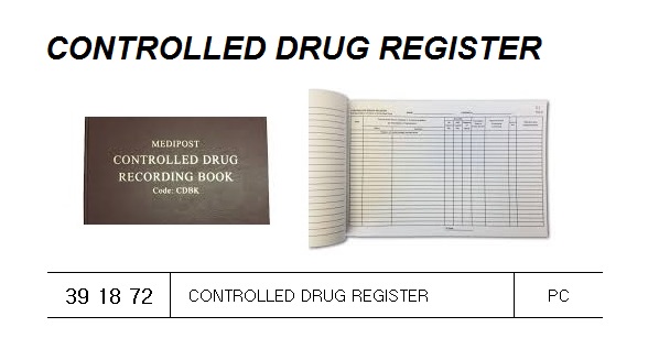DRUG REGISTER CONTROLLED