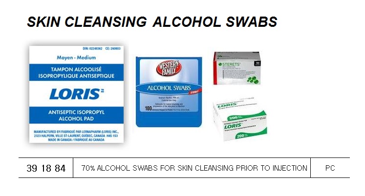 ALCOHOL SWAB 70%