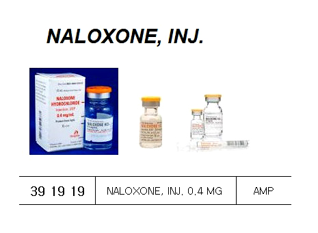 NALOXONE INJECTION FLUID, 0.4 MG/ML AMPOULE