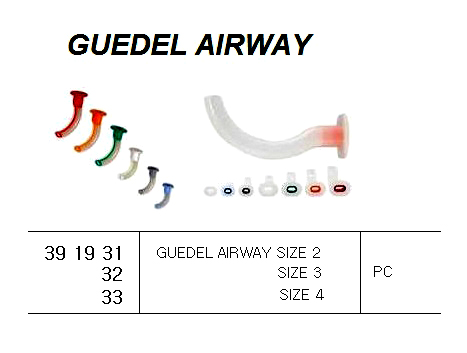 GUEDEL AIRWAY SIZE 2