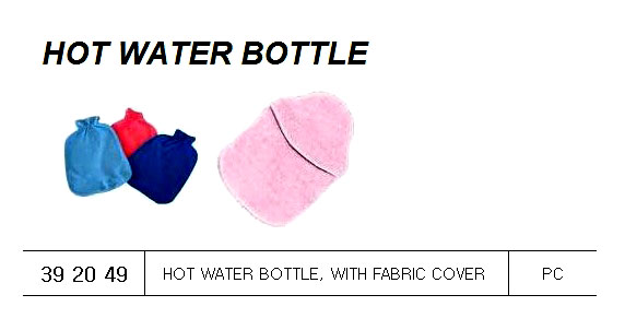 HOT WATER BOTTLE, FOR U.K. SHIPS