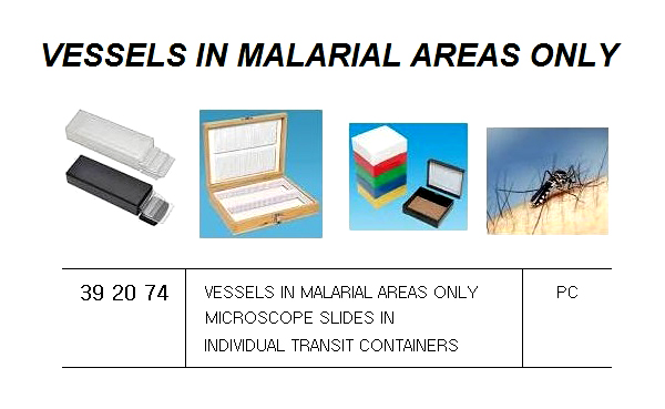 VESSELS IN MALARIAL AREAS, FOR U.K. SHIPS