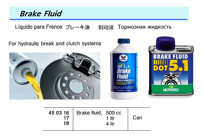 BRAKE FLUID 1LTR
