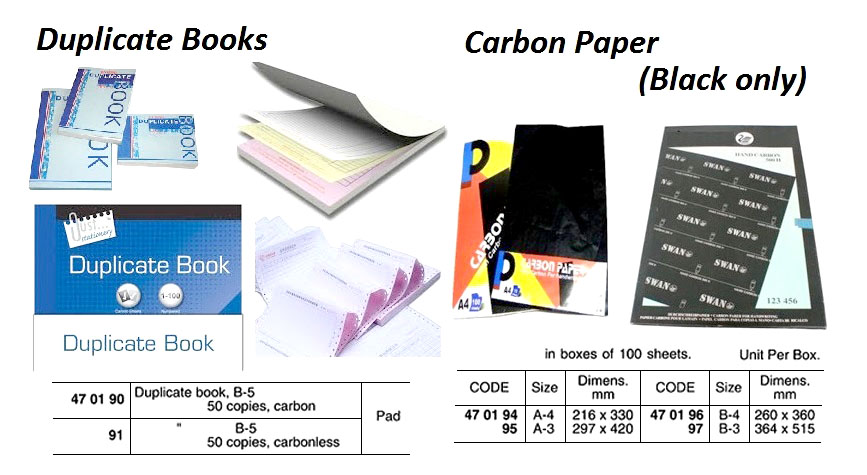 CARBON PAPER BLACK A-3, 297X420MM 100SHT