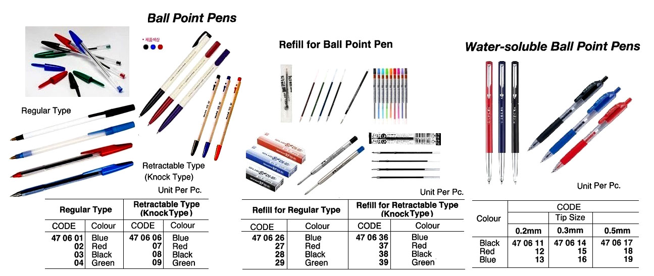 BALL-POINT PEN BLACK