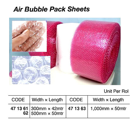 SHEET AIR BUBBLE, 1000MMX50MTR
