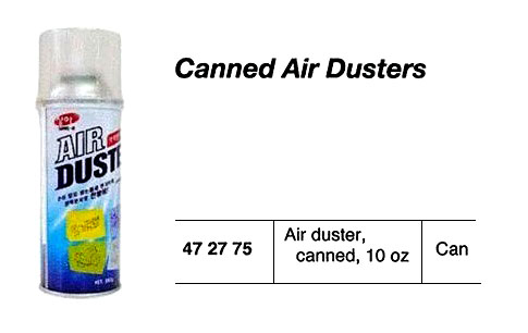 AIR DUSTER CANNED 10 0Z