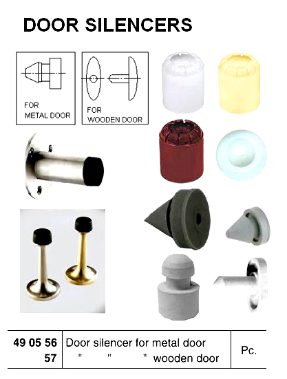 DOOR SILENCER FOR WOODEN DOOR