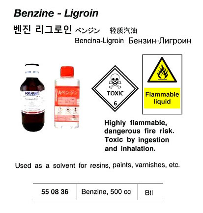 BENZINE (LIGROIN) 500CC