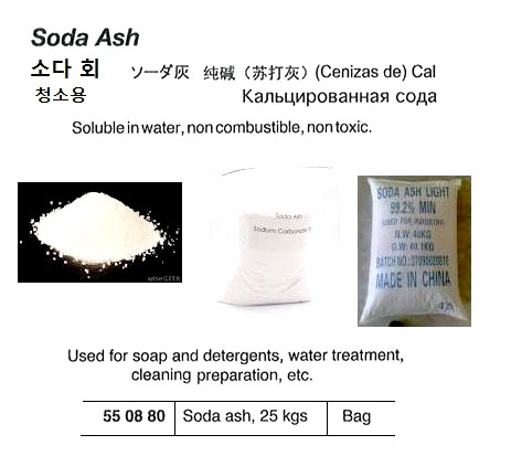 SODA ASH 25KGS