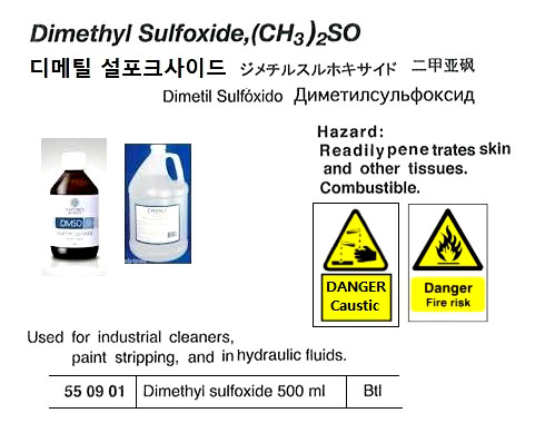 DIMETHYL SULFOXIDE 500ML