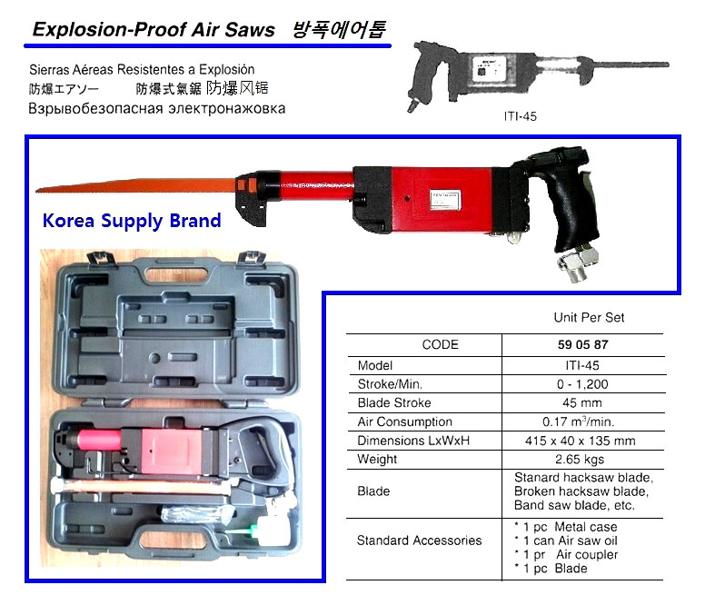 SAW PNEUMATIC EXPLOSION-PROOF, RICHIT ITI-45 1-1200/MIN