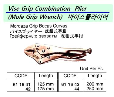 PLIER VISE-GRIP COMBINATION, 125MM