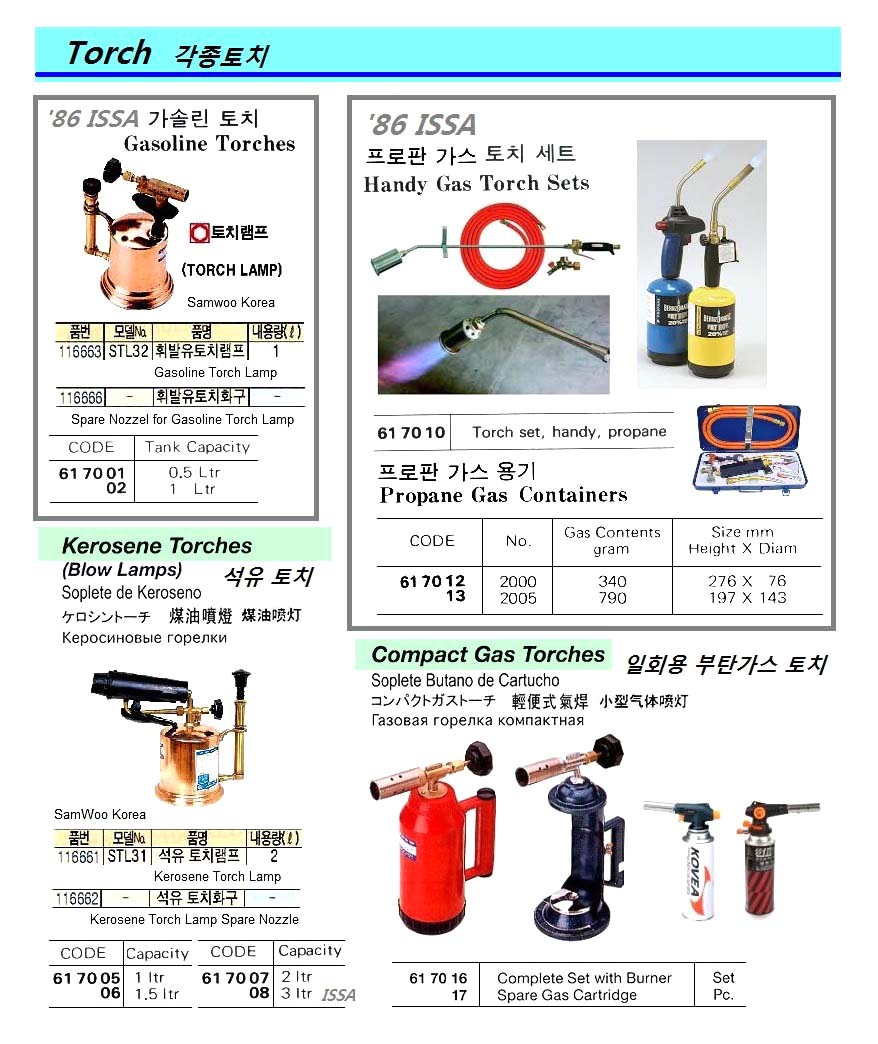 SPARE CARTRIDGE FOR GAS TORCH