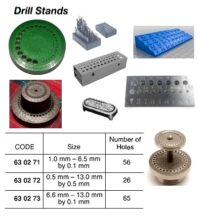DRILL STAND 0.5-13.0MM, 26HOLES